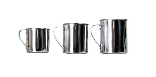 Relags - Edelstahlbecher poliert 0,2 l Campinggeschirr Outdoor Trekking Reise