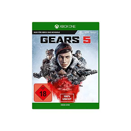 Xbox Gears 5 – Standard Edition: Actiongeladenes Abenteuer für Xbox Series X und Xbox One - Spiele die größte Gears Welt in atemberaubender 4K Ultra HD und erlebe packende Action im lokalen Splitscreen oder online mit Freunden.