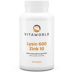 Lysin 600 mg plus Zink 10 mg 120 St