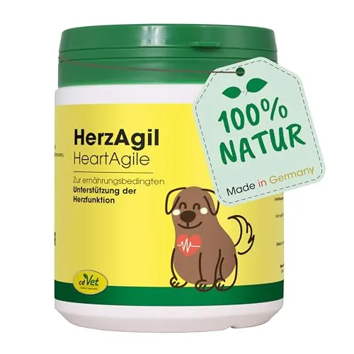 Herz Agil vet. 250 g - Tiergesundheit: Unterstützt die Beweglichkeit und Gelenkgesundheit Ihres Haustieres, ideal für aktive Tiere.