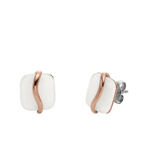 Skagen Damenohrstecker Sofie Sea Glass Organic Shape von Skagen