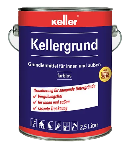  Jaeger Keller® Kellergrund klar 375ml 44€/L