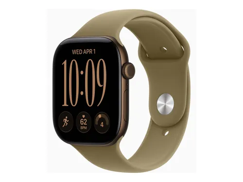 Apple Watch Series 12 46 mm Dunkelbronze Sportarmband M/L von Apple