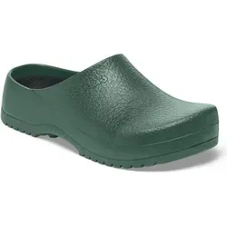 BIRKENSTOCK Super Birki Fusion Clog Green Größe 36 - Hochwertige Clogs für Herren mit waschbarem Kork-Latex-Fußbett und öl- sowie fettbeständiger Sohle – ideal für Beruf und Freizeit!