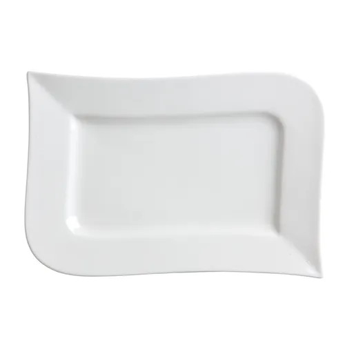 Ritzenhoff und Breker Servierplatte Melodie 36cm in weiß von Geschirr