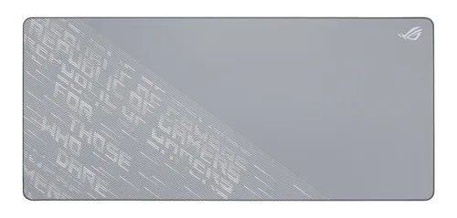 ASUS ROG Scabbard II Arctic Gray XXL Gaming-Mauspad - Gaming-Mauspad in XXL-Format (900 x 400 mm) mit ultraschneller Gleiteigenschaft und geräuschdämpfendem Design für ein optimales Spielerlebnis.