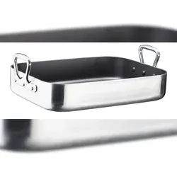 GSW Bräter Gastro traditionell AluTherm® 35 x 27 x 8cm in grau von GSW