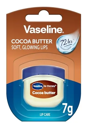 Vaseline Lip Therapy Cocoa Butter, Pflegender Lippenbalsam für optimale Feuchtigkeit, (Cocoa Butter (1er Pack))