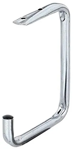 Alberts 856106 Deckenhaken | gebogen | galvanisch blau verzinkt | Gesamthöhe 160 mm | Hakentiefe 110 mm | Durchmesser Ø12 mm | 5er Set