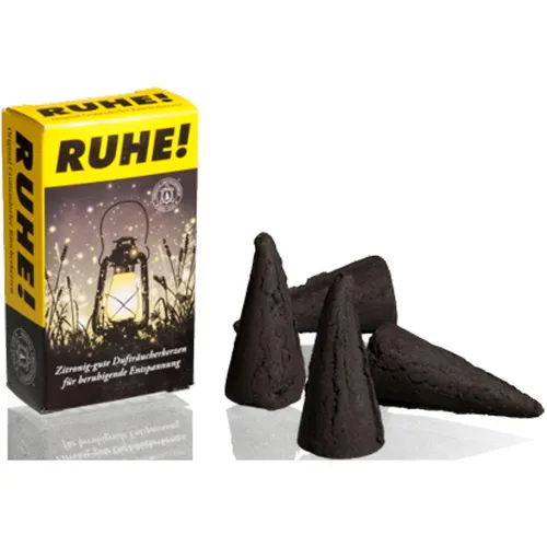 Räucherkerzen Ruhe Sommer XXL 4 Stk 5x9x3 cm Räucherkegel Aromakegel Duftmix