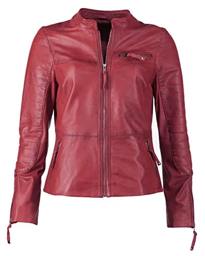 JCC Lederjacke Di-002 Red 38