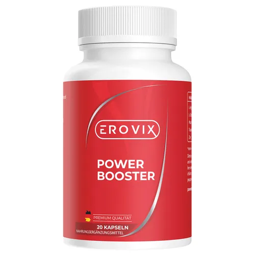 Power Booster | SOFORT | EXTREM & LANGE | 20 Kapseln für mehr Energie