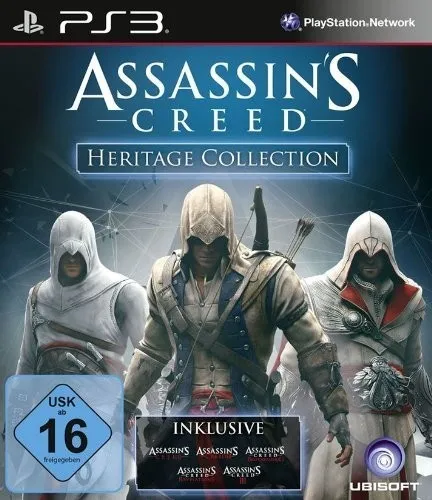 PS3 Assassin Creed Collection + AC + II + Brotherhood + Revelations + III DE
