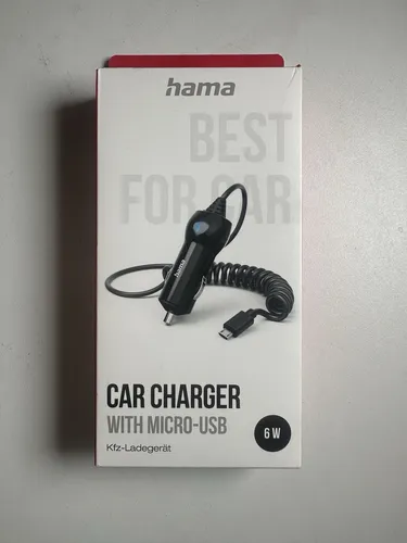 Hama Kfz Ladegerät Micro-USB 6W 12V – 24V Ladeadapter f. Auto Zigarettenanzünder