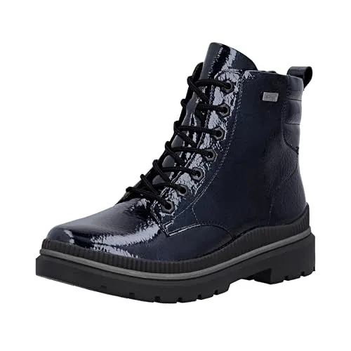 Remonte Damen D0C82 Kurzstiefel, Blau, 37 EU von remonte