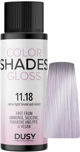 Dusy Professional Dusy Color Shades 11.18 extra platinblond asch violett 60 ml Tönung