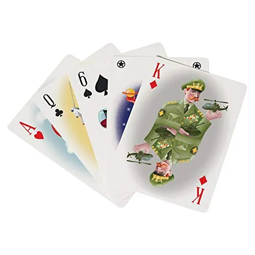 Legami PLA0001 Playing Cards – Spielkarten, Braun
