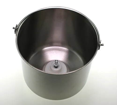 Unold 4884540 Edelstahl-Behälter für 48845 Gusto Eismaschine, Speiseeisbereiter