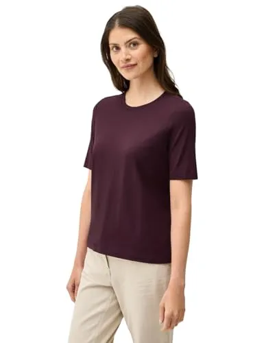 Damen Basic Rundhals T-Shirt