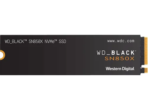 WD_BLACK SN850X NVMe SSD 2 TB - Festplatte - Hochgeschwindigkeits-SSD mit PCIe 4.0 für blitzschnelle Ladezeiten und optimierte Gaming-Leistung.