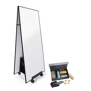 SIGEL Whiteboard-Set Tent-use Meet up 90 x 180 cm - Praktisches Whiteboard-Set mit Ständer für vielseitige Anwendungen. Ideal für Meetings und Präsentationen, einfach aufzustellen und flexibel nutzbar.
