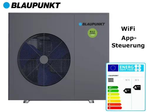 Blaupunkt Monoblock Wärmepumpe 13kW BLP13P3V1MR32 mit Wifi