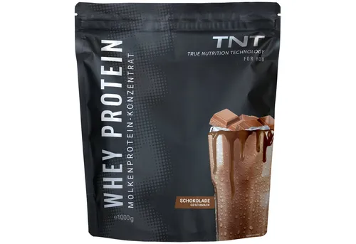 TNT Naked Whey Protein Konzentrat mit Laktase - Sportnahrung mit Laktase für optimale Laktoseverdauung. Ideal für Menschen mit Laktoseunverträglichkeit und perfekt als Post-Workout-Shake mit sehr guter Löslichkeit.