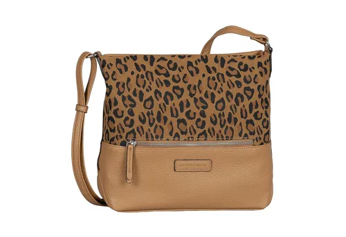 TOM TAILOR Gia Cross Bag M Umhängetasche Leo Brown