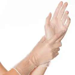 Hygostar Vinyl-Handschuhe Ideal Long 30 cm | 100 Stück