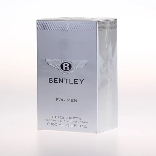 Bentley for Men - Eau de Toilette Spray 100 ml - Herrendüfte mit orientalischer Anziehungskraft, perfekt für den modernen Gentleman, der Stärke und Eleganz ausstrahlt. Ein unvergessliches Aroma aus würzigen und holzigen Noten.