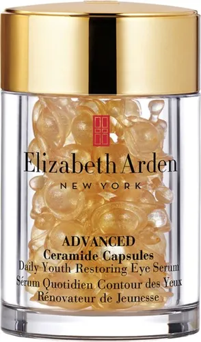 Elizabeth Arden Ceramide Advanced Daily Youth Restoring Eye Serum - 60 Kapseln - Gesichtsserum für jugendlich strahlende Augen mit 60 Kapseln, die die Haut mit Feuchtigkeit versorgen und die Elastizität verbessern.