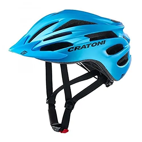 Cratoni Fahrradhelm Pacer – Leichter Allround-Helm - Fahrradhelme, Preis-Leistungssieger mit nur 230g, ideal für Sport und Freizeit. Verfügbar in vielen Farben, optional mit Rücklicht für zusätzliche Sicherheit.