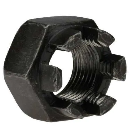 Reidl Kronenmuttern M 20 x 1,5 mm DIN 935 6/6 Au (Stahl - gedreht) blank 1 Stück