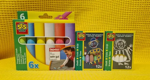 MALEFIX Straßenmalkreide 50er Packung von SES