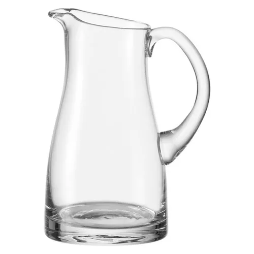 Leonardo Liquid Krug Pitcher Kanne 1000 ml - Eleganter Glas-Krug für Wasser, Saft oder Eistee, ideal für jeden Tisch und perfekt für gesellige Runden.
