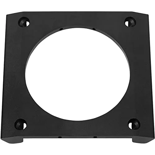 Omegon Teleskop Adapter für 2'' Crayford Okularauszug auf Skywatcher Tubus - Praktischer Adapter für die einfache Montage des Omegon Crayford Okularauszugs an Skywatcher Teleskopen. Stabile Basisplatte mit passgenauen Bohrungen für eine unkomplizierte Installation – kein Bohren erforderlich.