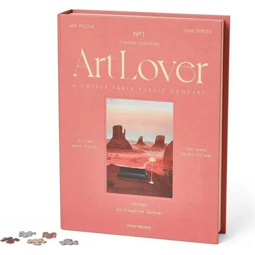 Printworks Puzzle ziegelrot (1000 Teile) (52944892)