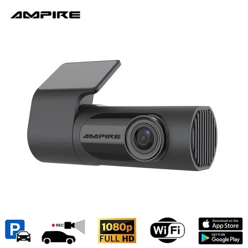 Ampire DC1-ECO Dashcam 1080p Full-HD - Dashcam mit G-Sensor und Parkmodus, für klare Aufnahmen bei Unfällen und im Standby. Ideal für Sicherheit und Überwachung während der Fahrt.