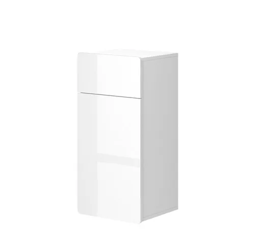 Vicco Midischrank Izan, Weiß Hochglanz in weiß von Vicco