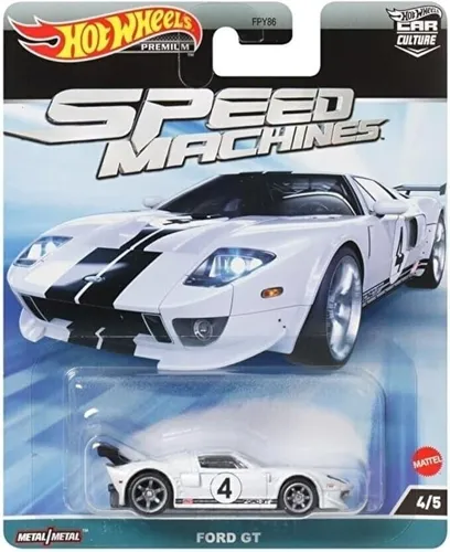 Hot Wheels Premium 1:64 Ford GT Speed Machines Car Culture #4 I HKC46