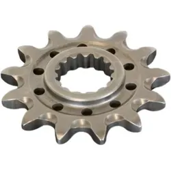 RENTHAL Stahlselbstreinigendes Frontzahnrad – 520, rot