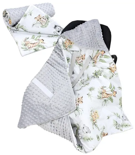 Einschlagdecke 2er SET Baby Einschlagdecke 85x85 von TupTam