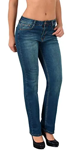 ESRA Damen Jeans G200 - Straight Stretch Jeanshose - Hochwertige ESRA Damen Jeans in Straight Fit mit hohem Stretch-Anteil für optimalen Tragekomfort. Erhältlich in verschiedenen Farben und Größen, auch in Übergrößen. Ideal für jeden Anlass.