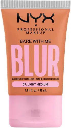 NYX Professional Makeup Bare With Me Blur 09-Light Medium 30ml - Make-up Grundierung für alle Hauttypen, sorgt für einen perfektionierten und mattierten Teint bis zu 12 Stunden.