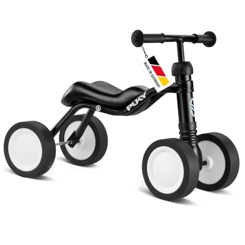 PUKY Wutsch Black Edition – Rutschfahrzeug für Kinder - Das PUKY Wutsch Black Edition ist ideal für Kinder ab 1,5 Jahren. Es fördert spielerisch die motorischen Fähigkeiten und bietet durch die Pendelachse zusätzliche Stabilität und Sicherheit beim Fahren.