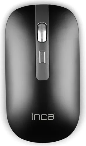 INCA Maus IWM-531RA   Wrls & BT,4D-Taste,Akku,Spec.Metallic