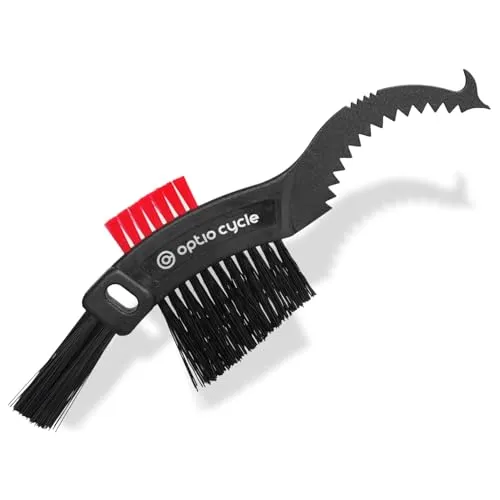 Optio Cycle Fahrrad Bürste für Kettenreiniger Fahrradkette – Effektive Fahrradketten Reinigungsbürste mit Nylonborsten | Kettenbürste Fahrrad für Gründliche Fahrradreinigung & Pflege