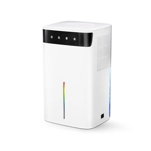 Elektrischer Luftentfeuchter 2600ML mit Nachtmodus und LED-Beleuchtung