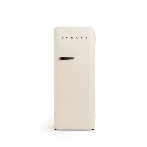 CREATE RETRO FRIDGE 150 Schwarz