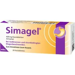 Simagel 20 ST Kautabletten von Mibe